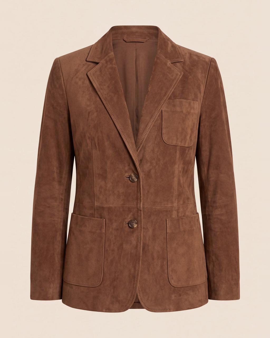 Cristina™ | Blazer vintage café