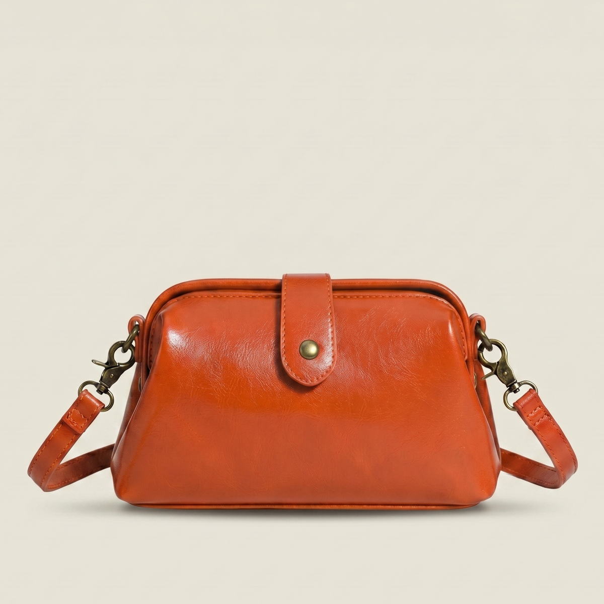 Bolso Saula Vintage - Naranja Teja