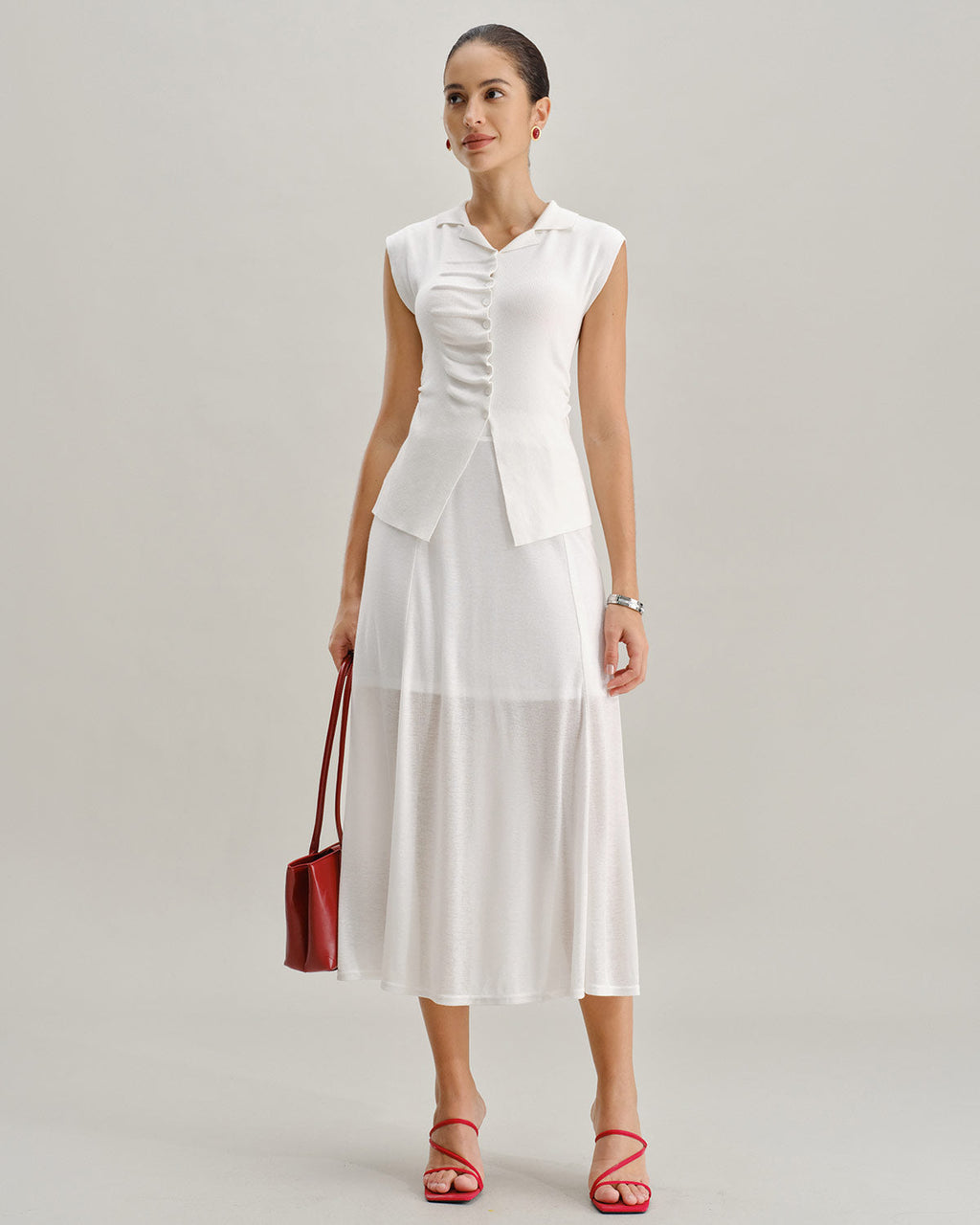Natalia™ | Falda midi
