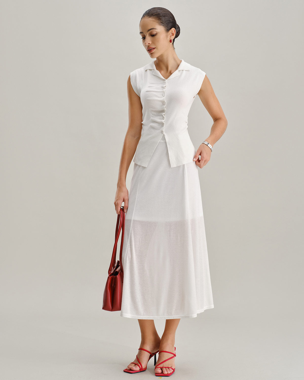 Natalia™ | Falda midi