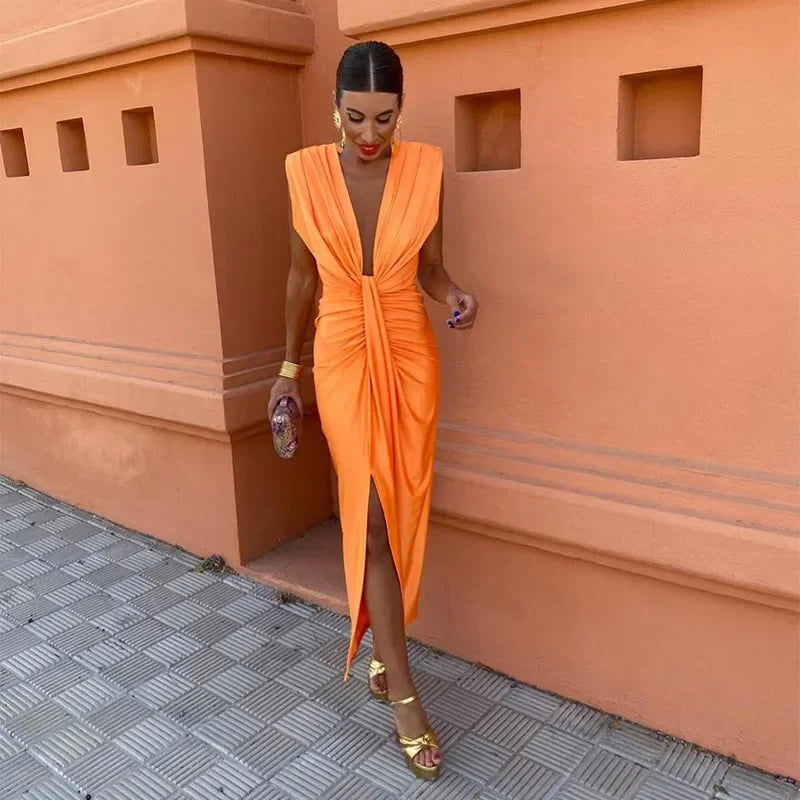 Selena™ | Vestido drapeado