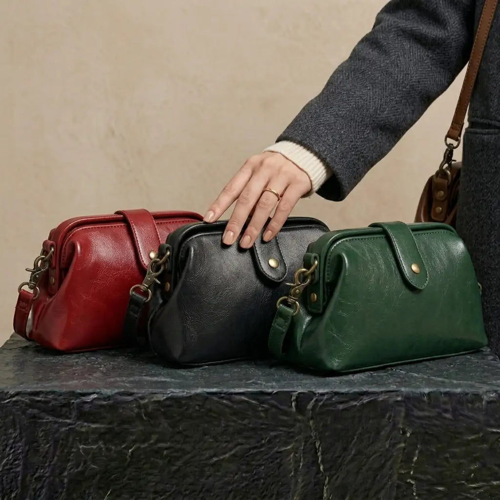 Bolso Saula Vintage - Rojo