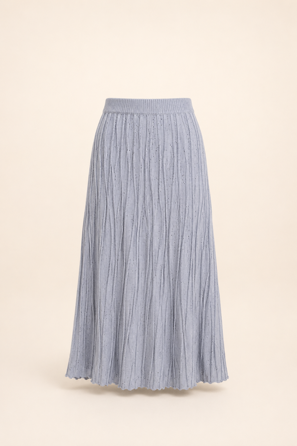 Isabela™ - Falda midi (Azul)