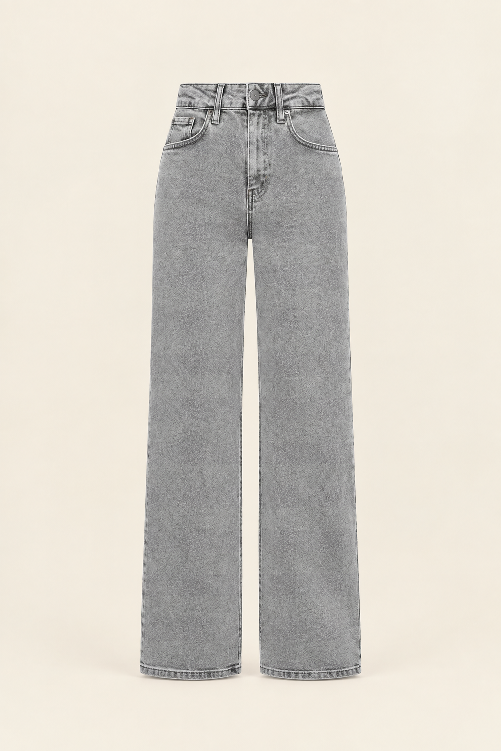 Vaqueros Aitana bootcut gris