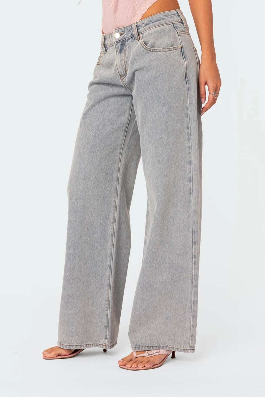 Laura™ | Jeans con lazo