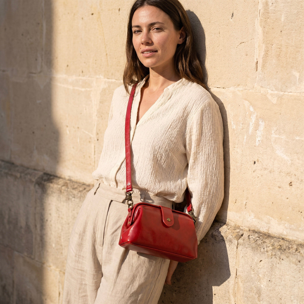 Bolso Saula Vintage - Rojo
