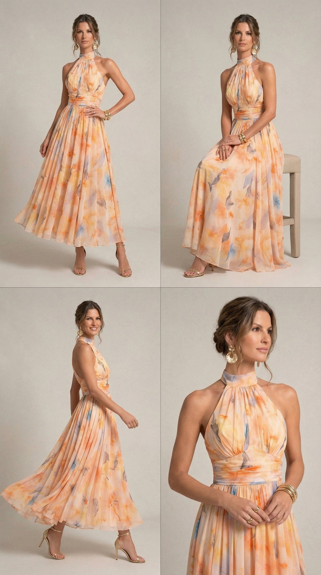 Esther™ | Vestido halter