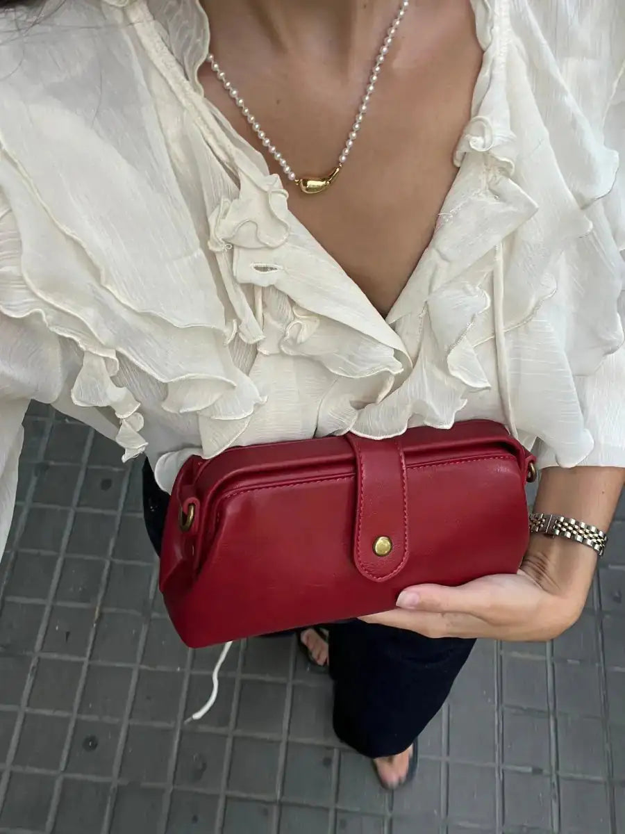 Bolso Saula Vintage - Rojo