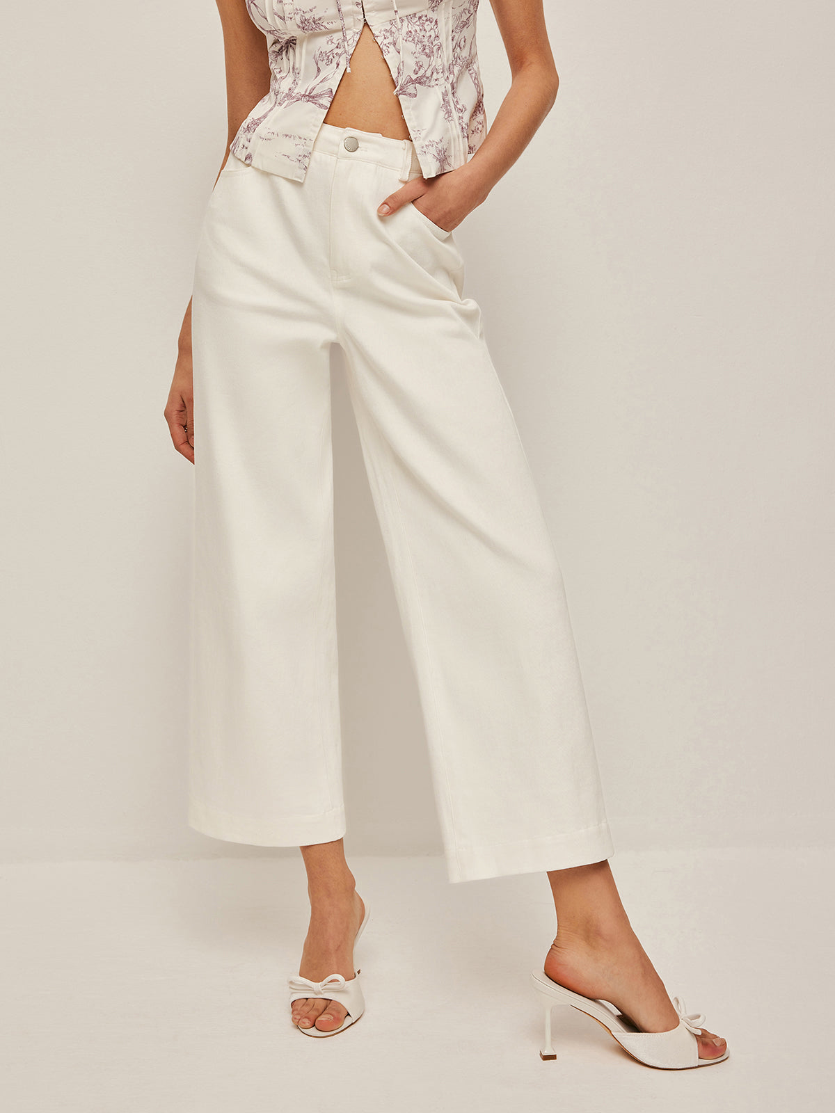 Valentina™ | Jeans blancos