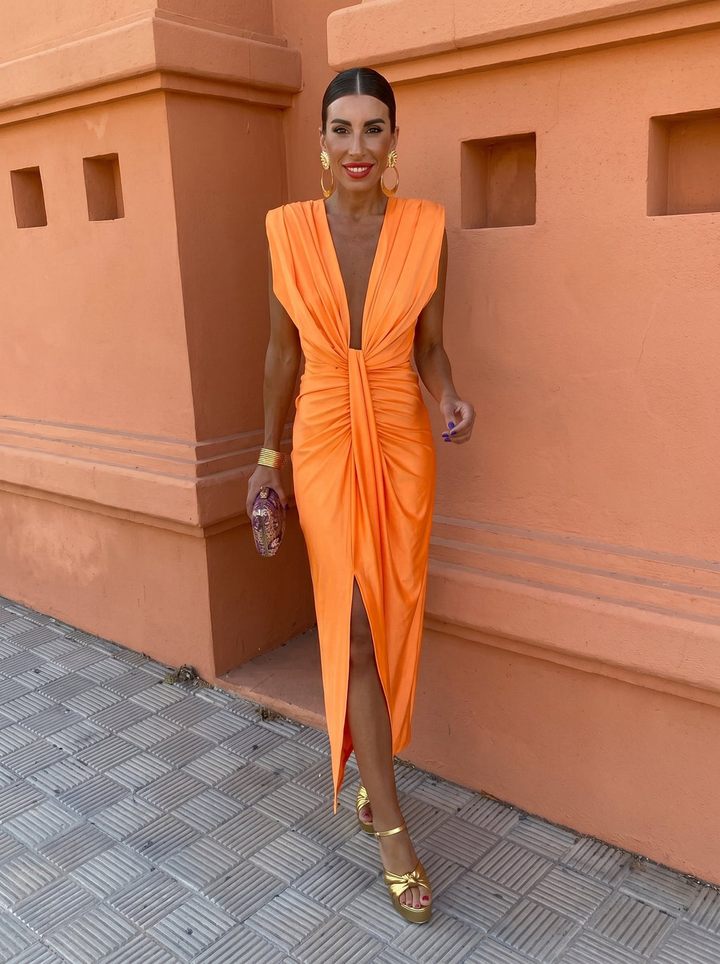 Selena™ | Vestido drapeado
