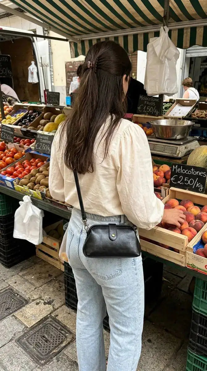 Bolso Saula Vintage - Negro