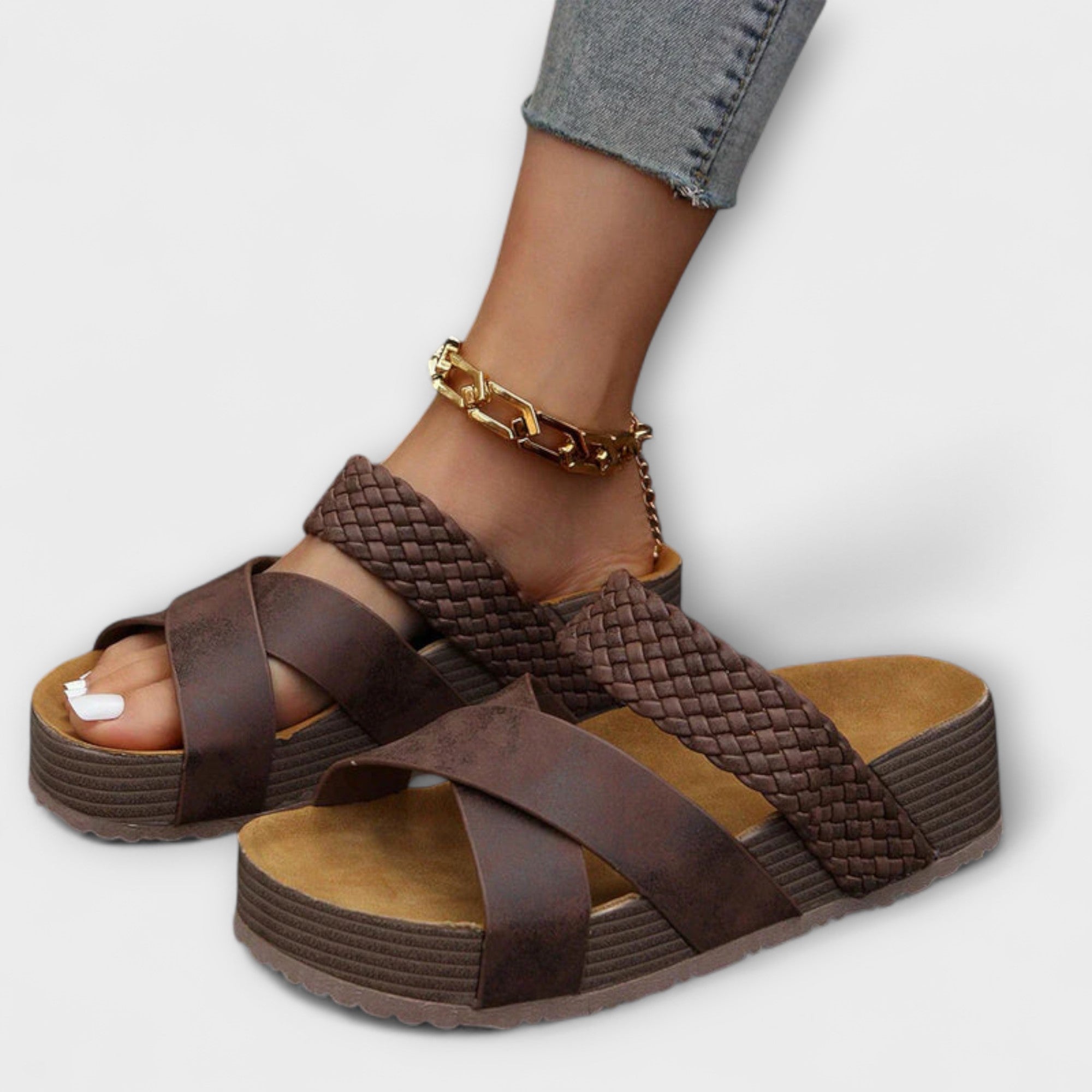 Valentina™ | SANDALIAS CÓMODAS DE CUERO TRENZADO PREMIUM