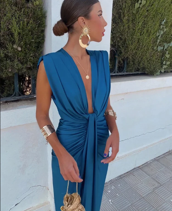 Selena™ | Vestido drapeado