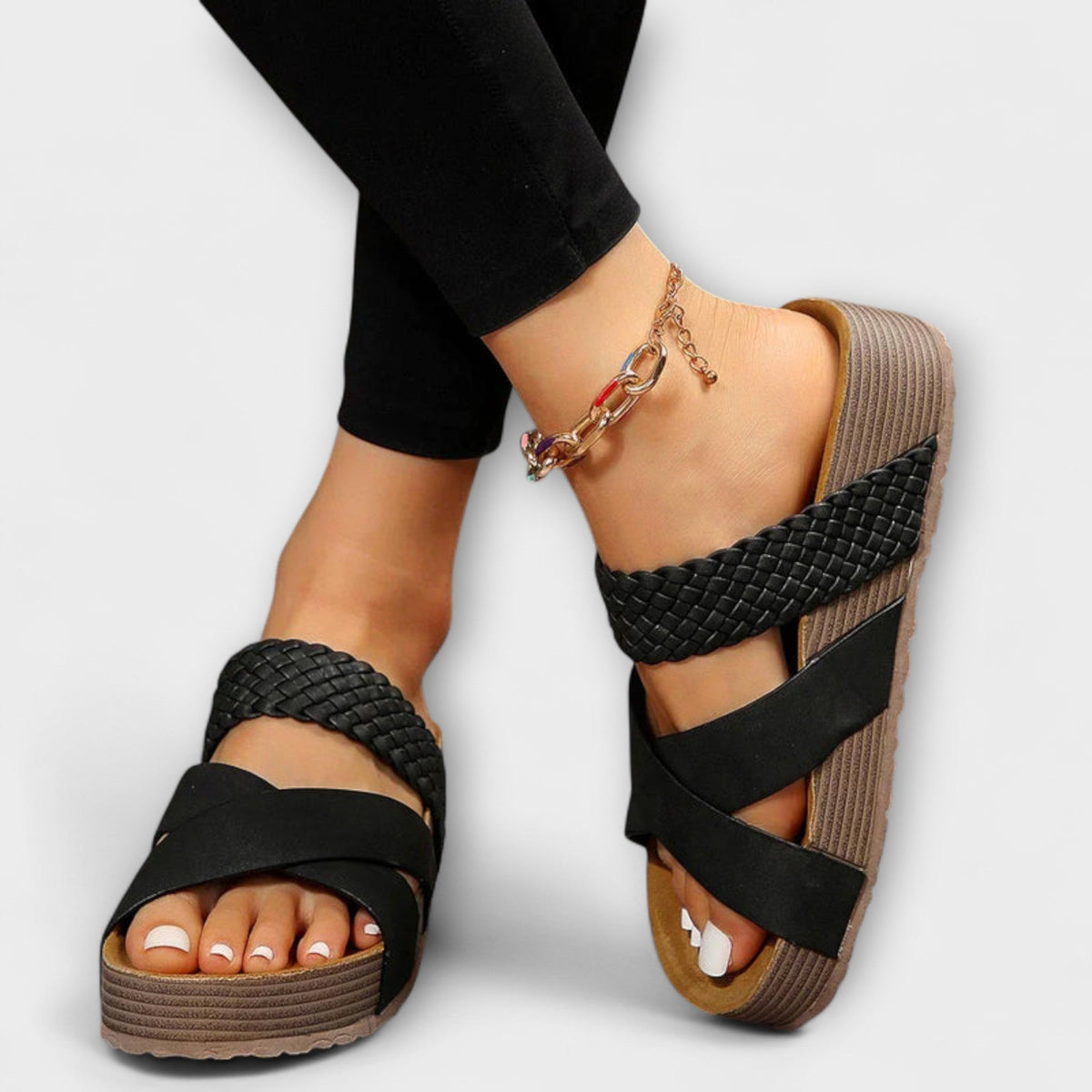 Emilia™ | Sandalias trenzadas