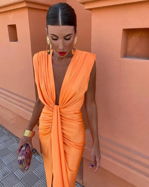 Selena™ | Vestido drapeado