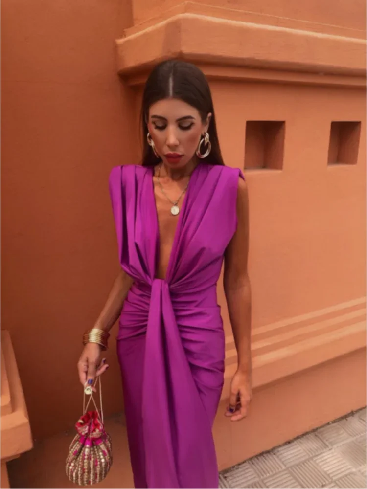 Selena™ | Vestido drapeado