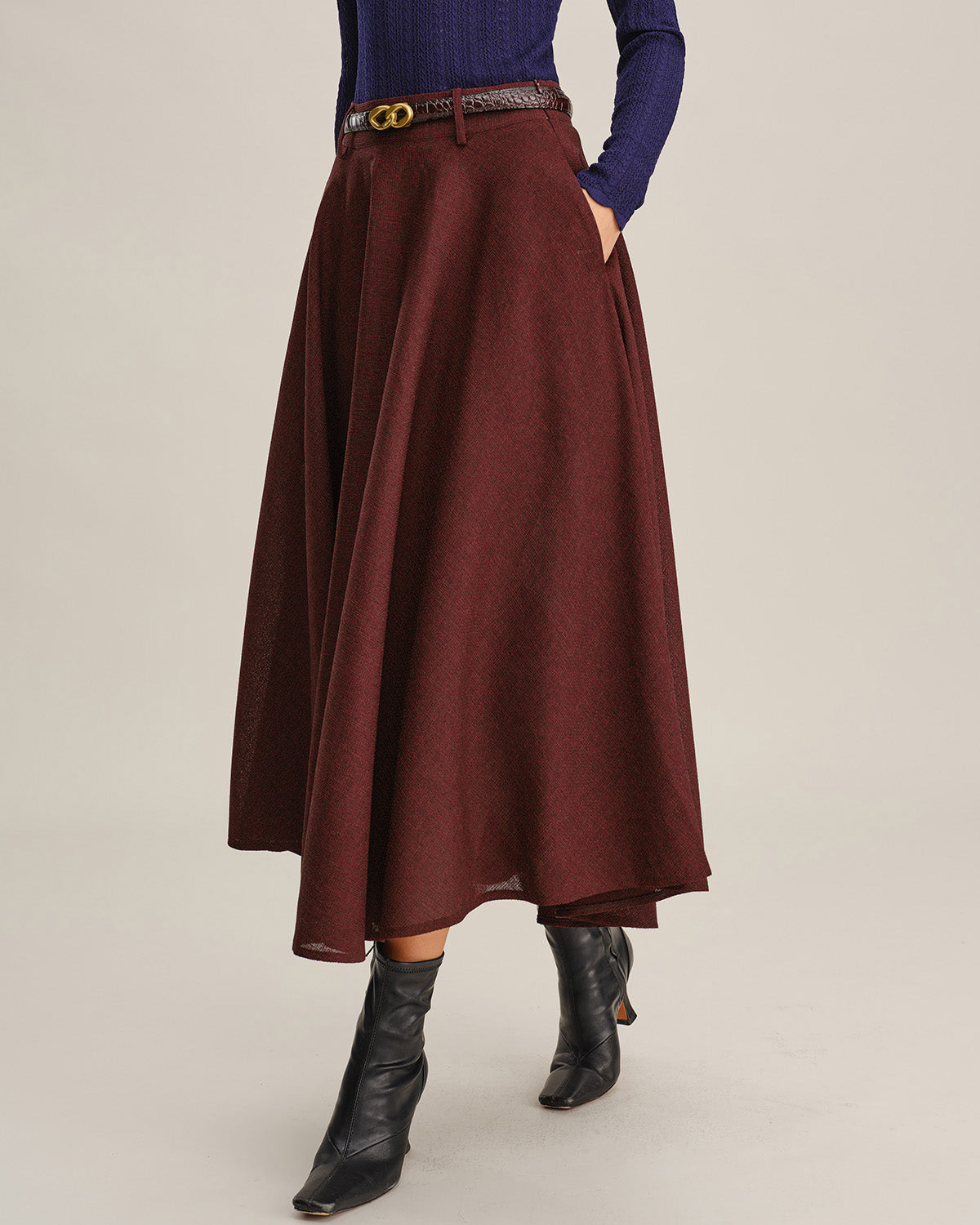 Katherine™ | Falda midi